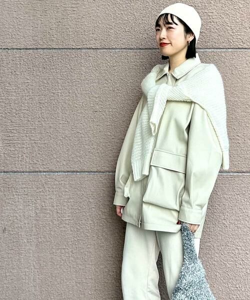 URBAN RESEARCH ITEMS / アーバンリサーチ アイテムズ レザーブルゾン・ジャケット | フェイクレザージャケット | 詳細16