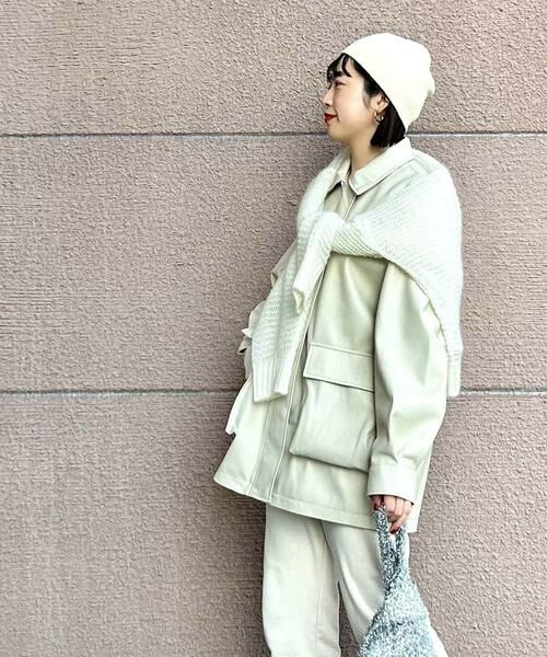 URBAN RESEARCH ITEMS / アーバンリサーチ アイテムズ レザーブルゾン・ジャケット | フェイクレザージャケット | 詳細17