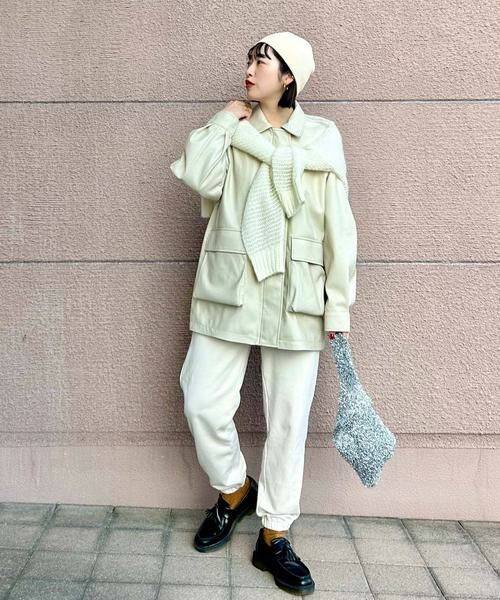 URBAN RESEARCH ITEMS / アーバンリサーチ アイテムズ レザーブルゾン・ジャケット | フェイクレザージャケット | 詳細18