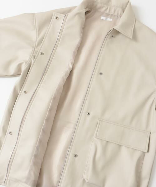 URBAN RESEARCH ITEMS / アーバンリサーチ アイテムズ レザーブルゾン・ジャケット | フェイクレザージャケット | 詳細21