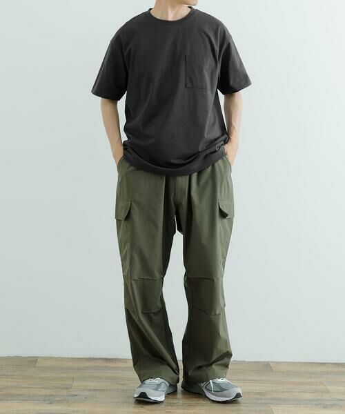 URBAN RESEARCH ITEMS / アーバンリサーチ アイテムズ Tシャツ | 『吸水速乾/イージーケア/UVカット』高機能TC天竺 ポケットTシャツ | 詳細9