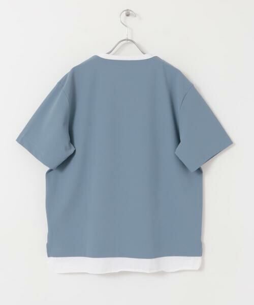 URBAN RESEARCH ITEMS / アーバンリサーチ アイテムズ Tシャツ | 『イージーケア/吸水速乾』高機能ワッフル フェイクレイヤーキーネックTシャツ | 詳細16