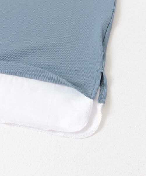 URBAN RESEARCH ITEMS / アーバンリサーチ アイテムズ Tシャツ | 『イージーケア/吸水速乾』高機能ワッフル フェイクレイヤーキーネックTシャツ | 詳細17