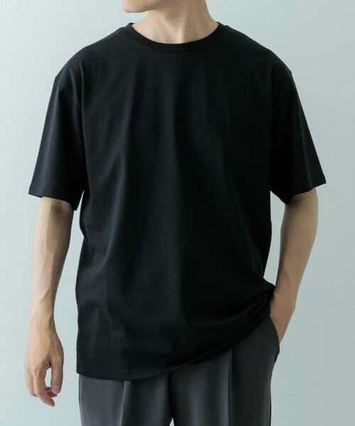 URBAN RESEARCH ITEMS / アーバンリサーチ アイテムズ Tシャツ | 撥水機能 クルーネック シルケットTシャツ | 詳細15