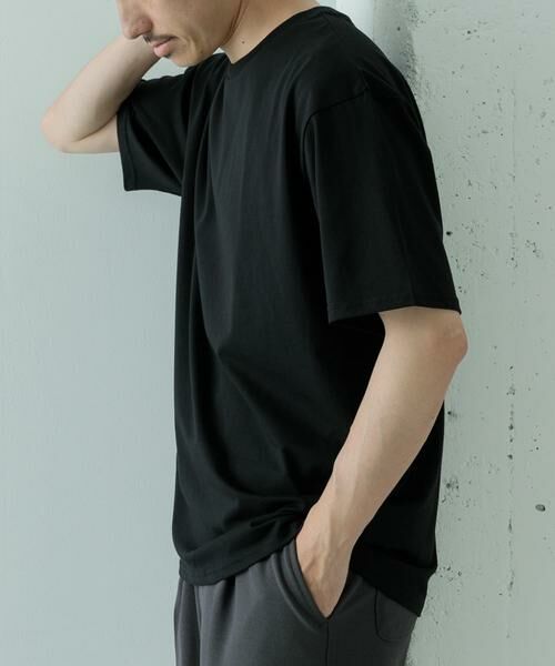URBAN RESEARCH ITEMS / アーバンリサーチ アイテムズ Tシャツ | 撥水機能 クルーネック シルケットTシャツ | 詳細17