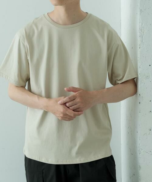 URBAN RESEARCH ITEMS / アーバンリサーチ アイテムズ Tシャツ | 撥水機能 クルーネック シルケットTシャツ | 詳細23