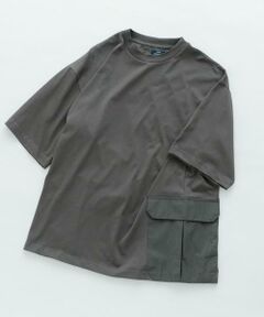 URBAN RESEARCH ITEMS / アーバンリサーチ アイテムズ Tシャツ | 『XLサイズあり』サイドポケットキリカエ クルーネックTシャツ