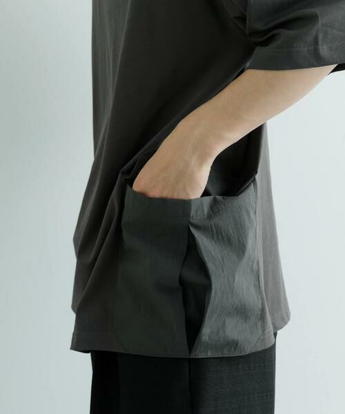 URBAN RESEARCH ITEMS / アーバンリサーチ アイテムズ Tシャツ | 『XLサイズあり』サイドポケットキリカエ クルーネックTシャツ | 詳細16