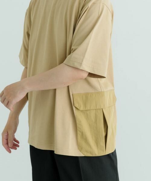 URBAN RESEARCH ITEMS / アーバンリサーチ アイテムズ Tシャツ | 『XLサイズあり』サイドポケットキリカエ クルーネックTシャツ | 詳細23