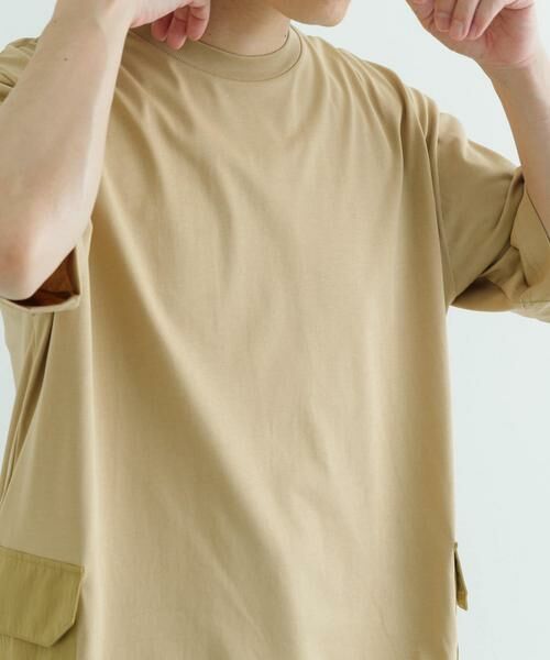 URBAN RESEARCH ITEMS / アーバンリサーチ アイテムズ Tシャツ | 『XLサイズあり』サイドポケットキリカエ クルーネックTシャツ | 詳細25