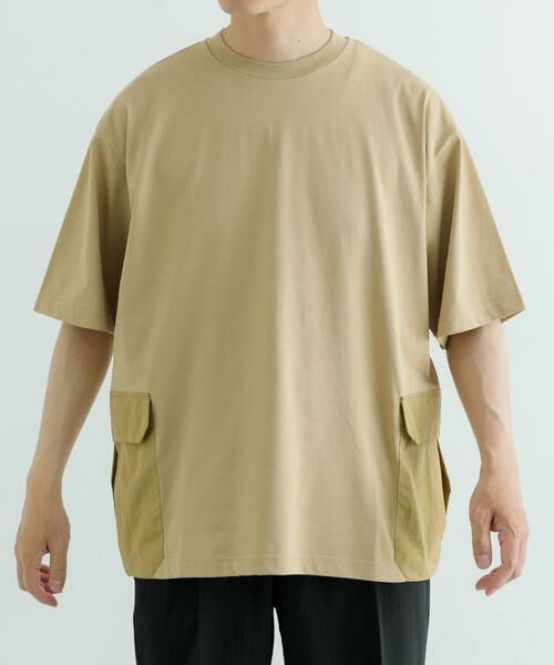 URBAN RESEARCH ITEMS / アーバンリサーチ アイテムズ Tシャツ | 『XLサイズあり』サイドポケットキリカエ クルーネックTシャツ | 詳細27
