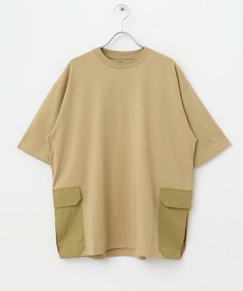 URBAN RESEARCH ITEMS / アーバンリサーチ アイテムズ Tシャツ | 『XLサイズあり』サイドポケットキリカエ クルーネックTシャツ | 詳細30