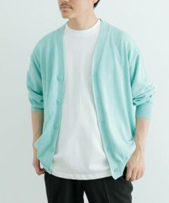 URBAN RESEARCH ITEMS / アーバンリサーチ アイテムズ カーディガン・ボレロ | ハイゲージ天竺ニット カーディガン