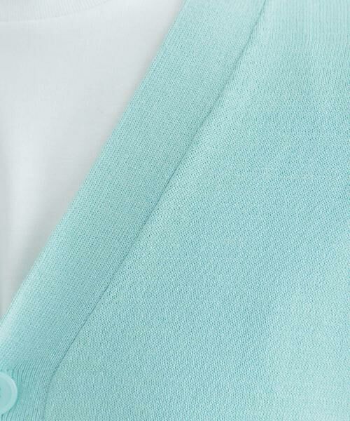 URBAN RESEARCH ITEMS / アーバンリサーチ アイテムズ カーディガン・ボレロ | ハイゲージ天竺ニット カーディガン | 詳細11