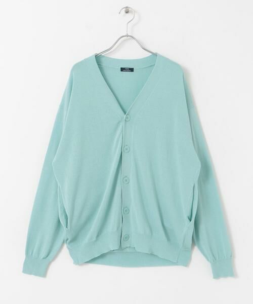 URBAN RESEARCH ITEMS / アーバンリサーチ アイテムズ カーディガン・ボレロ | ハイゲージ天竺ニット カーディガン | 詳細13
