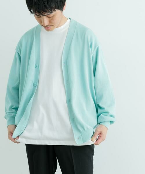 URBAN RESEARCH ITEMS / アーバンリサーチ アイテムズ カーディガン・ボレロ | ハイゲージ天竺ニット カーディガン | 詳細2