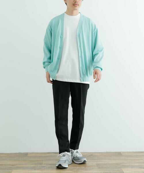 URBAN RESEARCH ITEMS / アーバンリサーチ アイテムズ カーディガン・ボレロ | ハイゲージ天竺ニット カーディガン | 詳細6