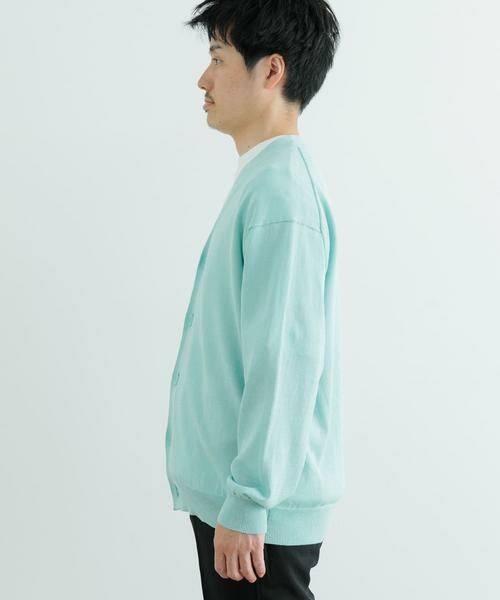 URBAN RESEARCH ITEMS / アーバンリサーチ アイテムズ カーディガン・ボレロ | ハイゲージ天竺ニット カーディガン | 詳細8