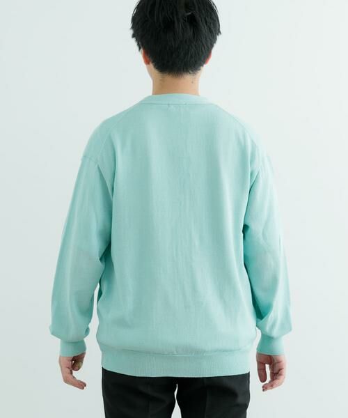 URBAN RESEARCH ITEMS / アーバンリサーチ アイテムズ カーディガン・ボレロ | ハイゲージ天竺ニット カーディガン | 詳細9