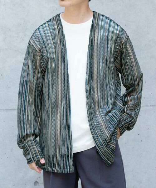 URBAN RESEARCH ITEMS / アーバンリサーチ アイテムズ カーディガン・ボレロ | バルファレース ミックスカラー カーディガン | 詳細3
