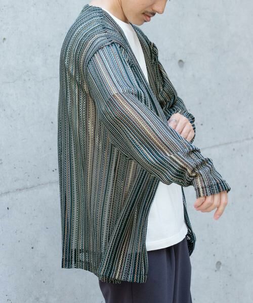 URBAN RESEARCH ITEMS / アーバンリサーチ アイテムズ カーディガン・ボレロ | バルファレース ミックスカラー カーディガン | 詳細5