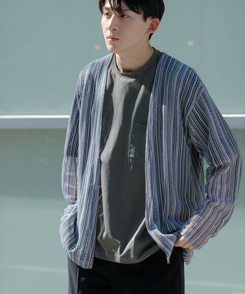 URBAN RESEARCH ITEMS / アーバンリサーチ アイテムズ カーディガン・ボレロ | バルファレース ミックスカラー カーディガン | 詳細11