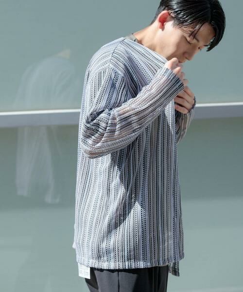 URBAN RESEARCH ITEMS / アーバンリサーチ アイテムズ カーディガン・ボレロ | バルファレース ミックスカラー カーディガン | 詳細13