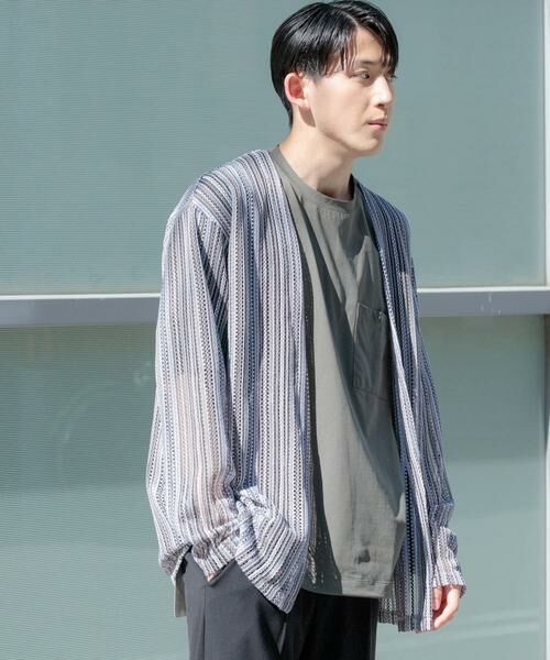 URBAN RESEARCH ITEMS / アーバンリサーチ アイテムズ カーディガン・ボレロ | バルファレース ミックスカラー カーディガン | 詳細14