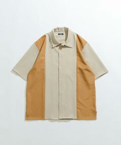 URBAN RESEARCH ITEMS / アーバンリサーチ アイテムズ シャツ・ブラウス | 接触冷感TRストレッチ切替半袖シャツ