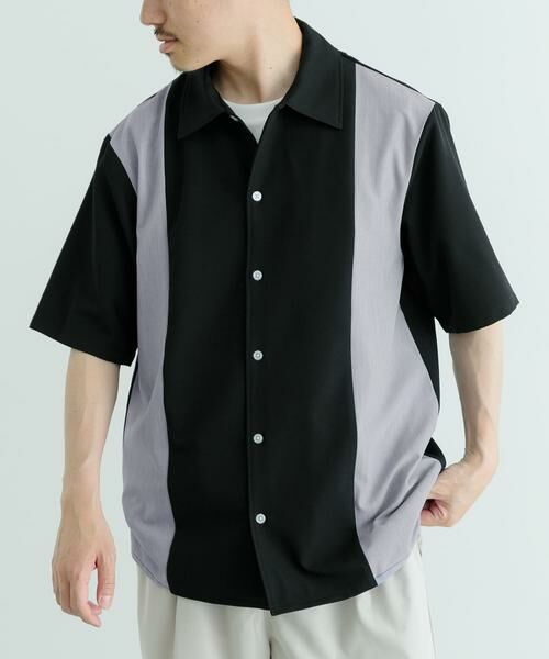 URBAN RESEARCH ITEMS / アーバンリサーチ アイテムズ シャツ・ブラウス | 接触冷感TRストレッチ切替半袖シャツ | 詳細2