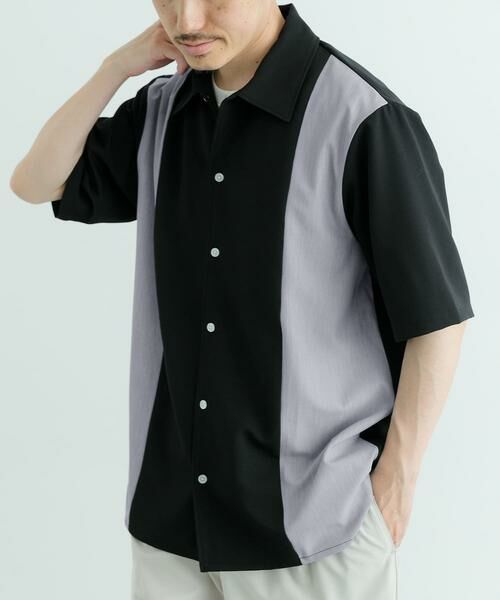 URBAN RESEARCH ITEMS / アーバンリサーチ アイテムズ シャツ・ブラウス | 接触冷感TRストレッチ切替半袖シャツ | 詳細3