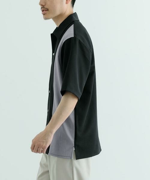 URBAN RESEARCH ITEMS / アーバンリサーチ アイテムズ シャツ・ブラウス | 接触冷感TRストレッチ切替半袖シャツ | 詳細4