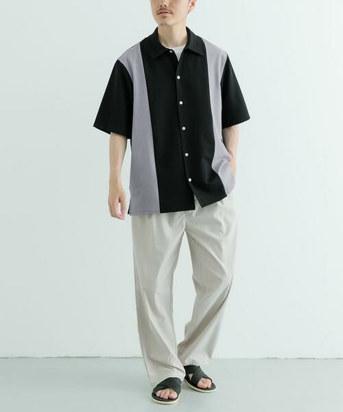 URBAN RESEARCH ITEMS / アーバンリサーチ アイテムズ シャツ・ブラウス | 接触冷感TRストレッチ切替半袖シャツ | 詳細6