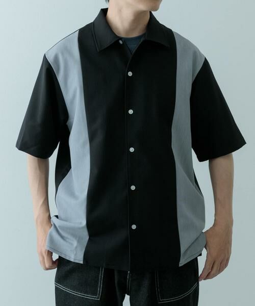 URBAN RESEARCH ITEMS / アーバンリサーチ アイテムズ シャツ・ブラウス | 接触冷感TRストレッチ切替半袖シャツ | 詳細9