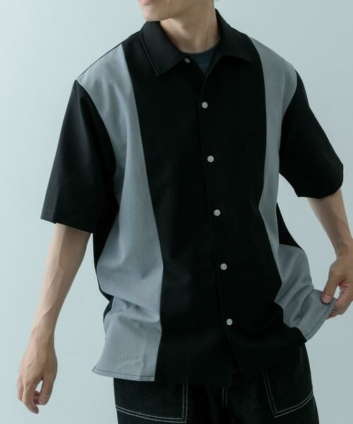 URBAN RESEARCH ITEMS / アーバンリサーチ アイテムズ シャツ・ブラウス | 接触冷感TRストレッチ切替半袖シャツ | 詳細10