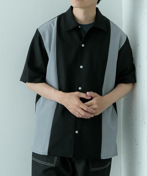 URBAN RESEARCH ITEMS / アーバンリサーチ アイテムズ シャツ・ブラウス | 接触冷感TRストレッチ切替半袖シャツ | 詳細11