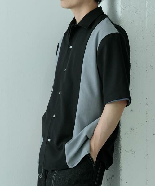 URBAN RESEARCH ITEMS / アーバンリサーチ アイテムズ シャツ・ブラウス | 接触冷感TRストレッチ切替半袖シャツ | 詳細12