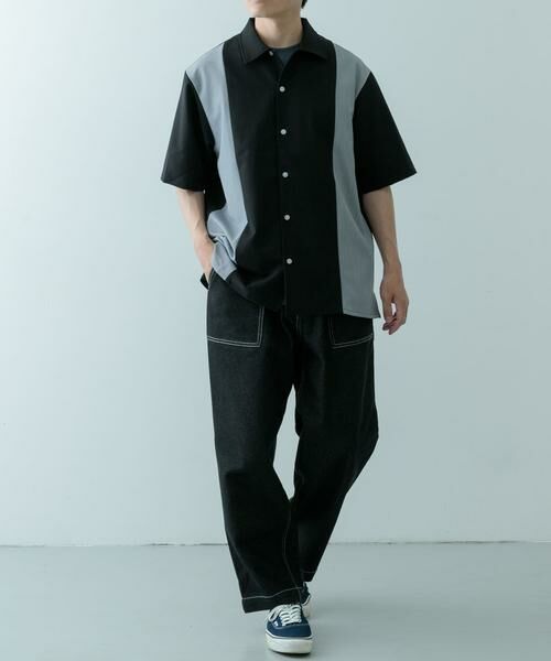 URBAN RESEARCH ITEMS / アーバンリサーチ アイテムズ シャツ・ブラウス | 接触冷感TRストレッチ切替半袖シャツ | 詳細13