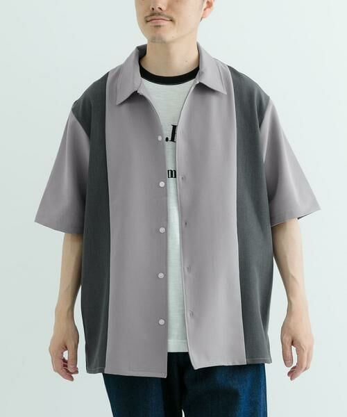 URBAN RESEARCH ITEMS / アーバンリサーチ アイテムズ シャツ・ブラウス | 接触冷感TRストレッチ切替半袖シャツ | 詳細16