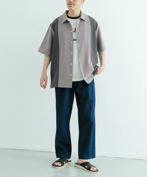 URBAN RESEARCH ITEMS / アーバンリサーチ アイテムズ シャツ・ブラウス | 接触冷感TRストレッチ切替半袖シャツ | 詳細19