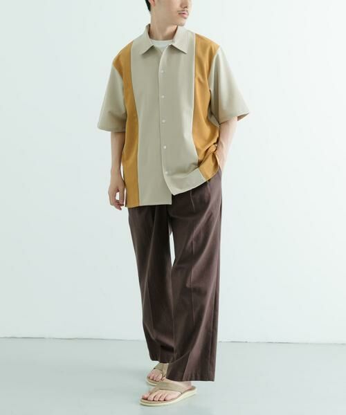 URBAN RESEARCH ITEMS / アーバンリサーチ アイテムズ シャツ・ブラウス | 接触冷感TRストレッチ切替半袖シャツ | 詳細27