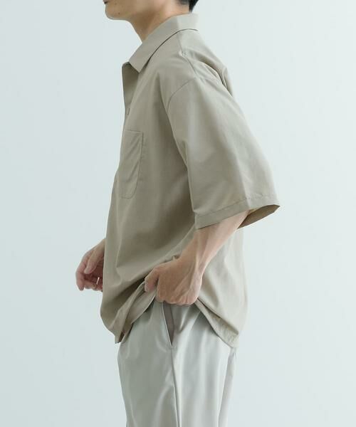URBAN RESEARCH ITEMS / アーバンリサーチ アイテムズ シャツ・ブラウス | 『UVカット』クールタッチナイロン スナップボタンショートスリーブシャツ | 詳細2