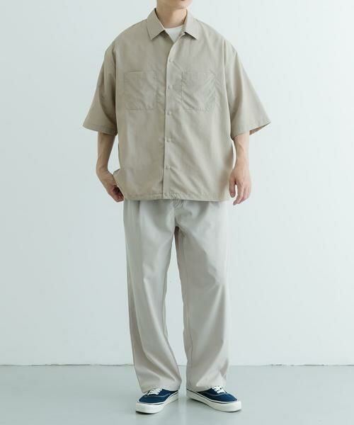 URBAN RESEARCH ITEMS / アーバンリサーチ アイテムズ シャツ・ブラウス | 『UVカット』クールタッチナイロン スナップボタンショートスリーブシャツ | 詳細8