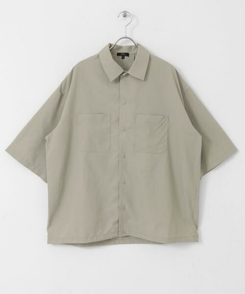 URBAN RESEARCH ITEMS / アーバンリサーチ アイテムズ シャツ・ブラウス | 『UVカット』クールタッチナイロン スナップボタンショートスリーブシャツ | 詳細9