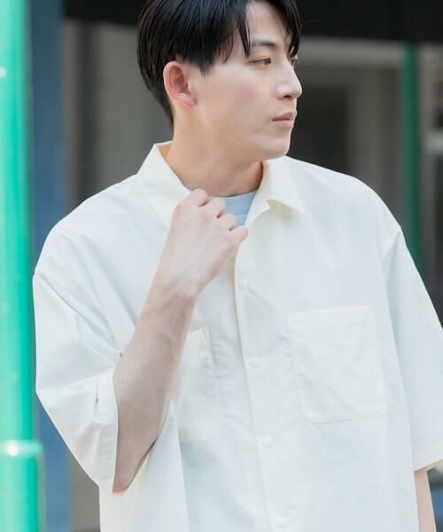 URBAN RESEARCH ITEMS / アーバンリサーチ アイテムズ シャツ・ブラウス | 『UVカット』クールタッチナイロン スナップボタンショートスリーブシャツ | 詳細15