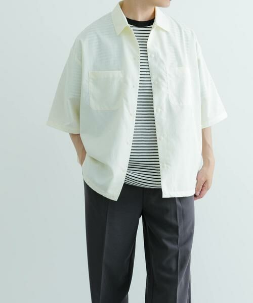 URBAN RESEARCH ITEMS / アーバンリサーチ アイテムズ シャツ・ブラウス | 『UVカット』クールタッチナイロン スナップボタンショートスリーブシャツ | 詳細24