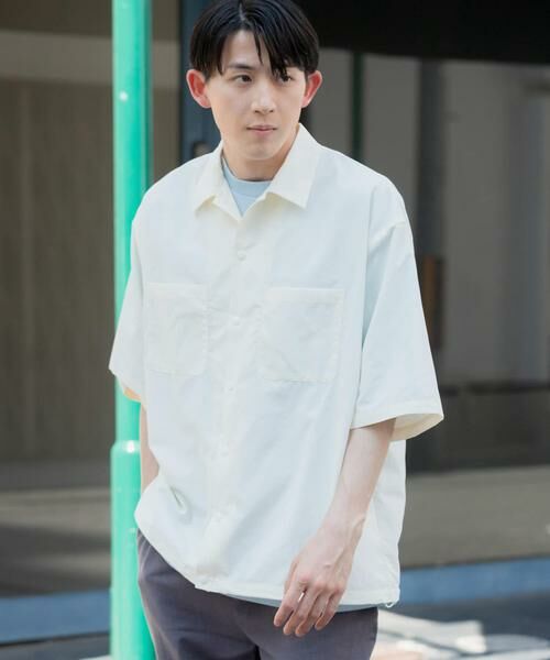 URBAN RESEARCH ITEMS / アーバンリサーチ アイテムズ シャツ・ブラウス | 『UVカット』クールタッチナイロン スナップボタンショートスリーブシャツ | 詳細16