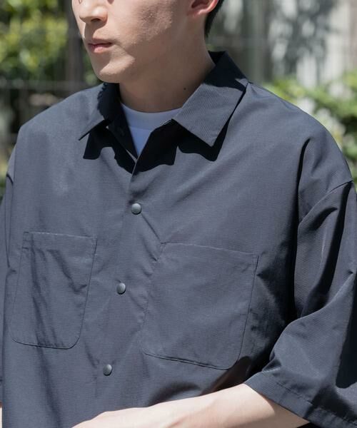 URBAN RESEARCH ITEMS / アーバンリサーチ アイテムズ シャツ・ブラウス | 『UVカット』クールタッチナイロン スナップボタンショートスリーブシャツ | 詳細29