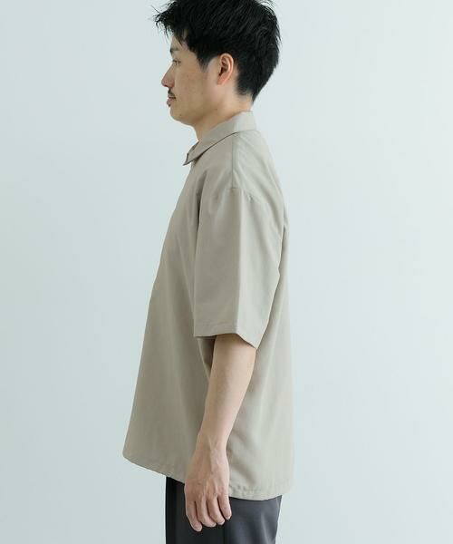 URBAN RESEARCH ITEMS / アーバンリサーチ アイテムズ シャツ・ブラウス | 『UVカット』クールタッチナイロン ハーフジップ プルオーバーシャツ | 詳細12