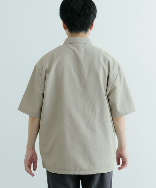 URBAN RESEARCH ITEMS / アーバンリサーチ アイテムズ シャツ・ブラウス | 『UVカット』クールタッチナイロン ハーフジップ プルオーバーシャツ | 詳細13